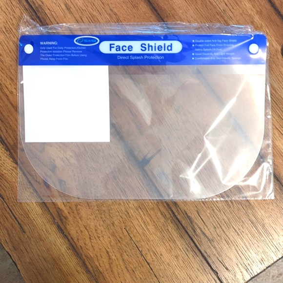 Clear Shield Other - Clear Reusable Medical Face Shield Mask